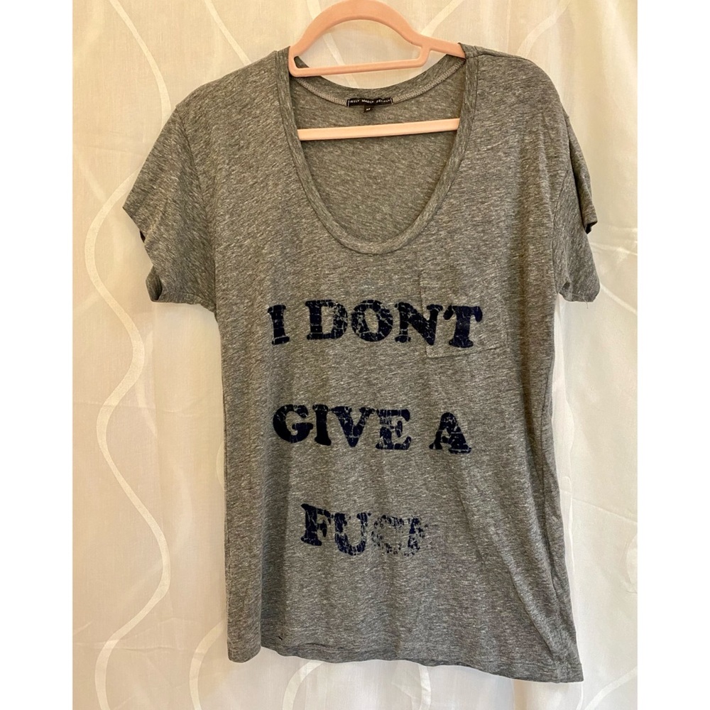 Urban Outfitters I Don’t Give A F*ck Oversize Tee Size XS